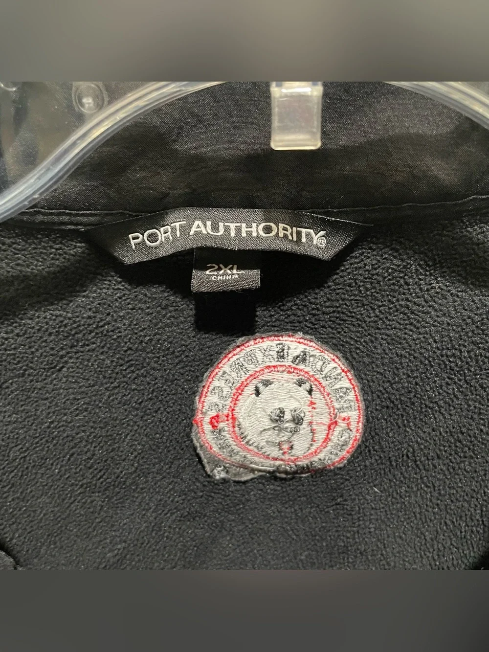 Panda Express Branded Port Authority Black Vest Sz 2XL Uniform Work Zip Pockets